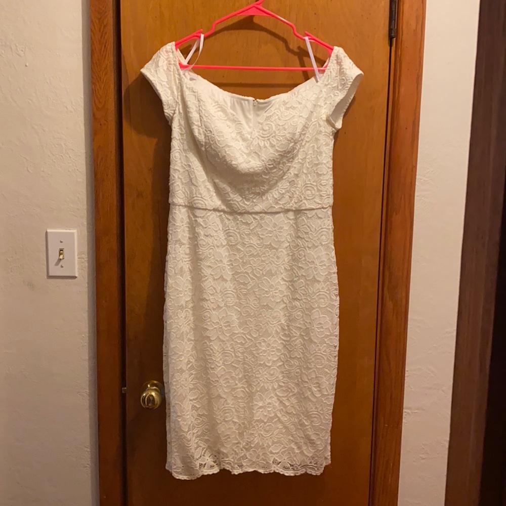 White dress